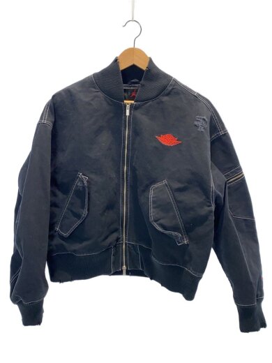 商品画像：WMNS JORDAN RENEGADE RAIR JACKET/M/コットン/BLK/IB2924-010// 1