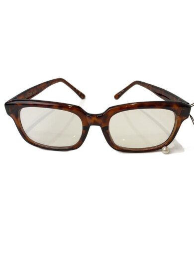 商品画像：LOVE BY e.m./メガネ/ウェリントン/BRW/CLR/レディース/E52-6 1