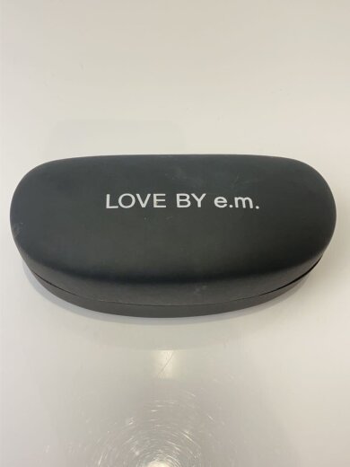 商品画像：LOVE BY e.m./メガネ/ウェリントン/BRW/CLR/レディース/E52-6 6