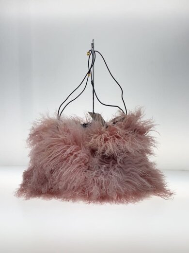商品画像：bosac mongolian fur bag/モンゴリアンファートートバッグ/ファー/NVY 1