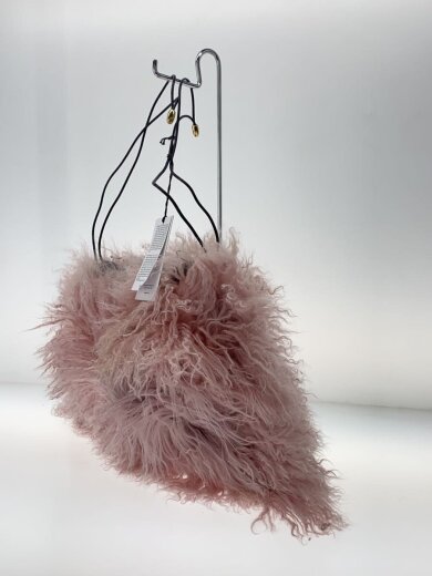 商品画像：bosac mongolian fur bag/モンゴリアンファートートバッグ/ファー/NVY 2