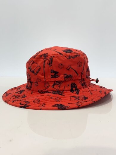 商品画像：バケットハット/M/ナイロン/RED/総柄/メンズ/NN01708 2