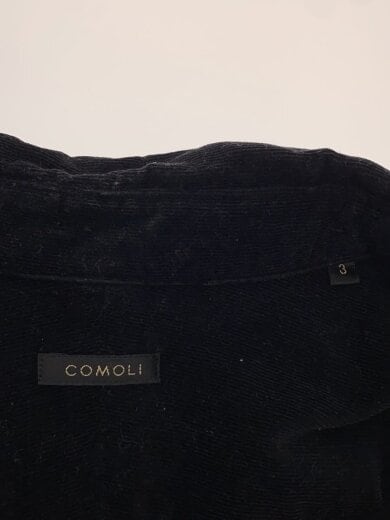 商品画像：corduroy comoli shirt/コーデュロイコモリシャツ/3/コットン/BLK/A03-02004 3