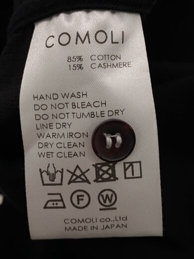 商品画像：corduroy comoli shirt/コーデュロイコモリシャツ/3/コットン/BLK/A03-02004 4