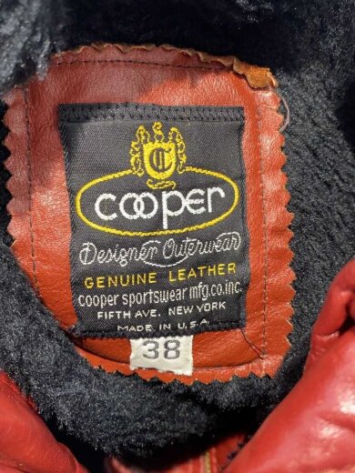 商品画像：70s/レザージャケット/38/レザー/BRD/ライナー付き 3