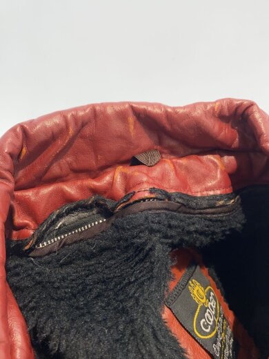 商品画像：70s/レザージャケット/38/レザー/BRD/ライナー付き 7