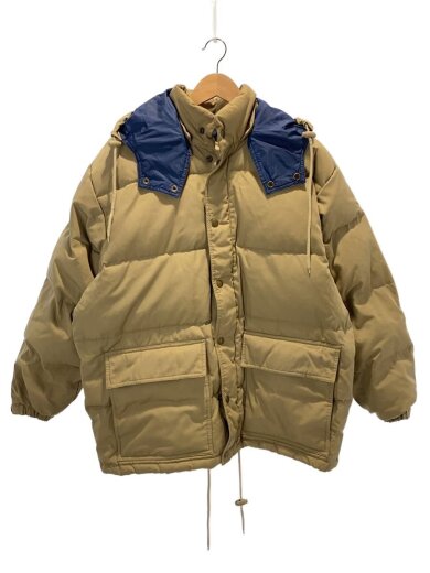 画像：その他ブランド90s/ontimeダウンジャケット/M/ポリエステル/BEG1