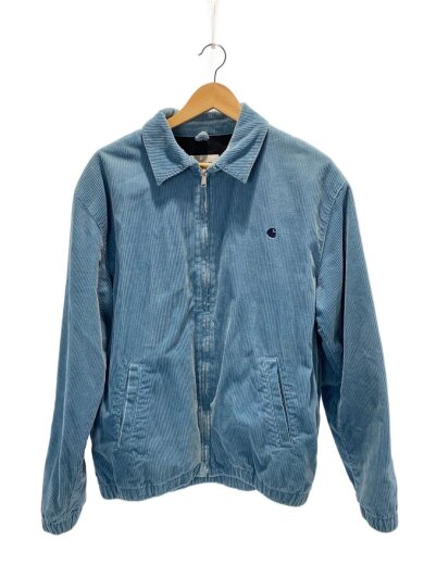 商品画像：ジャケット/M/コットン/BLU/シミ有 1