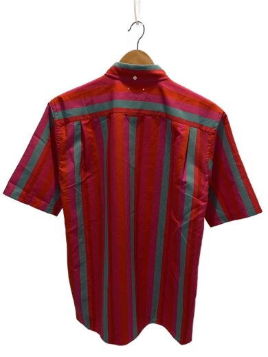 商品画像：SOPH/半袖シャツ/M/ポリエステル/RED/ストライプ// 2