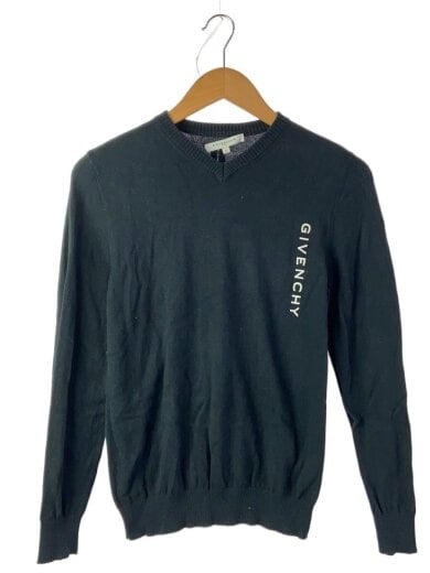 商品画像：ニット・セーター(薄手)/12/コットン/BLK 1