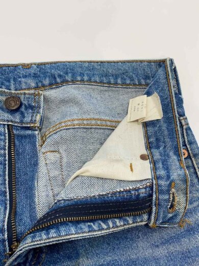 商品画像：90s/517/USA製/ボタン裏525/ストレートパンツ/29/デニム/BLU/517-0217 3