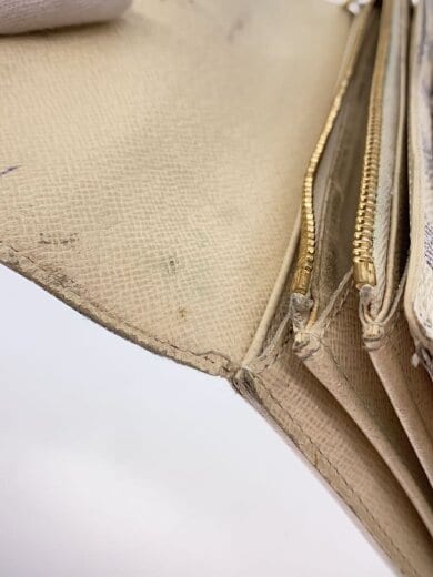 商品画像：1)ポルト・フォイユ・サラ_ダミエ・アズール/PVC/WHT/レディース// 7