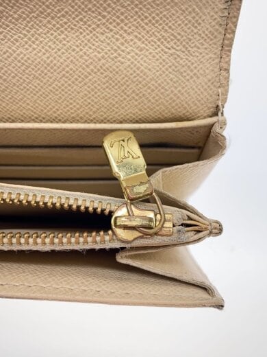 商品画像：1)ポルト・フォイユ・サラ_ダミエ・アズール/PVC/WHT/レディース// 8