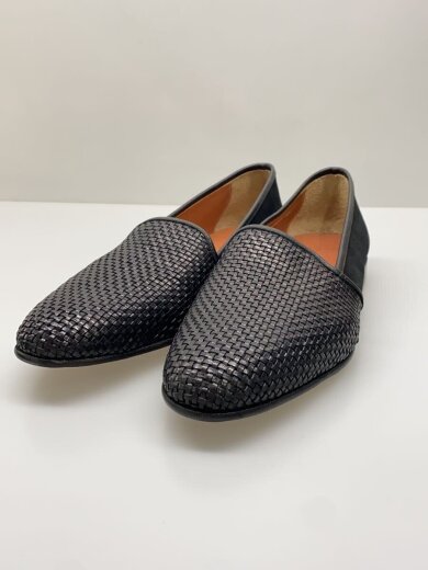 商品画像：メッシュローファー/42.5/BLK/レザー 2