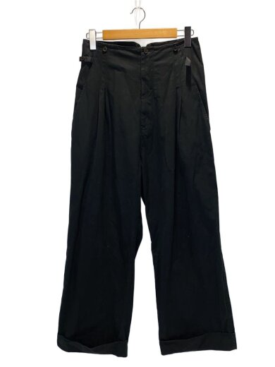 商品画像：日本製/ボトム/1/コットン/BLK/無地/RM-P52-036 1