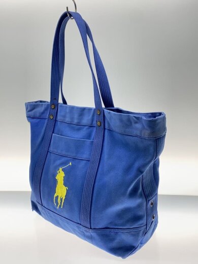 商品画像：ビッグポニートートバッグ/キャンバス/BLU 2