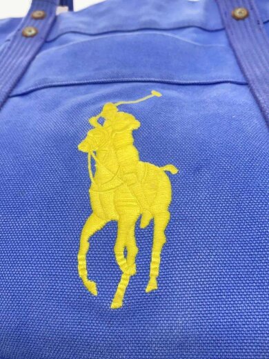 商品画像：ビッグポニートートバッグ/キャンバス/BLU 5