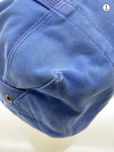 商品画像：ビッグポニートートバッグ/キャンバス/BLU 7