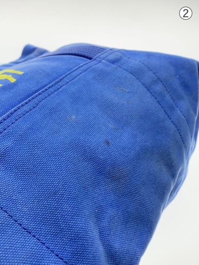 商品画像：ビッグポニートートバッグ/キャンバス/BLU 8