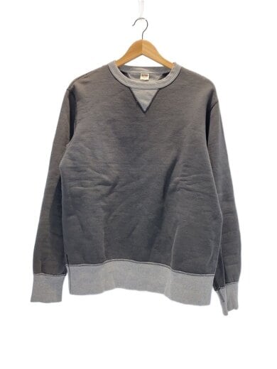 商品画像：ツートンスウェット/両Vガゼット/L/コットン/GRY 1