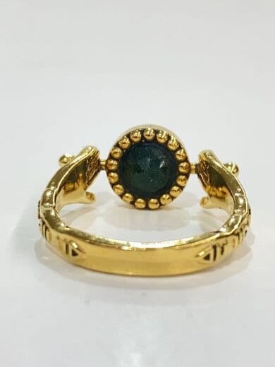 商品画像：LA2L/エル ア ドゥゼル/Sacha Oeil 全能の目 回転リング/2way/GLD 3