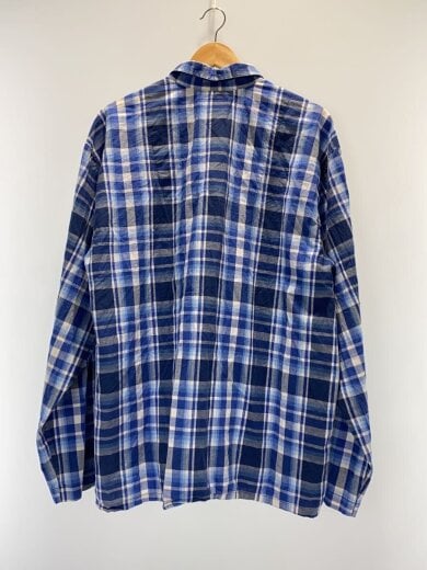 商品画像：SLEEPWEAR/パジャマシャツ/長袖シャツ/L/コットン/BLU 2