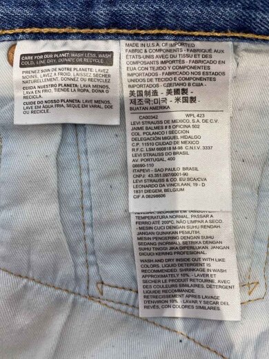 商品画像：ボトム/33/デニム/BLU/00501-2453 5