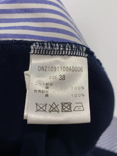 商品画像：シャツワンピース/36/コットン/BLU/ストライプ/DNZ1091109A0006 5