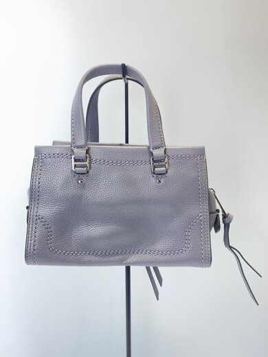 商品画像：2WAY/ショルダーバッグ/レザー/GRY/M0015022 3