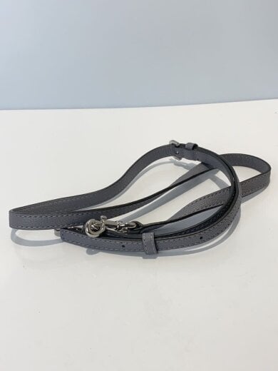 商品画像：2WAY/ショルダーバッグ/レザー/GRY/M0015022 7