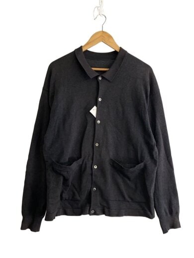 商品画像：KNIT SHIRT/1/コットン/BLK/2101-006// 1