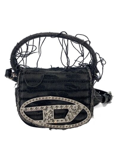 商品画像：1DR XS-Iconic mini bag/ショルダーバッグ/デニム/BLK/1DR XS 1