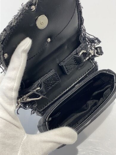 商品画像：1DR XS-Iconic mini bag/ショルダーバッグ/デニム/BLK/1DR XS 6