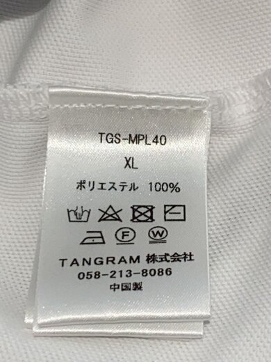 商品画像：CLUBHAUS×TANGRAM/HEDGEHOG POLO SHIRTS/XL/ポリエステル/WHT/プリント 4
