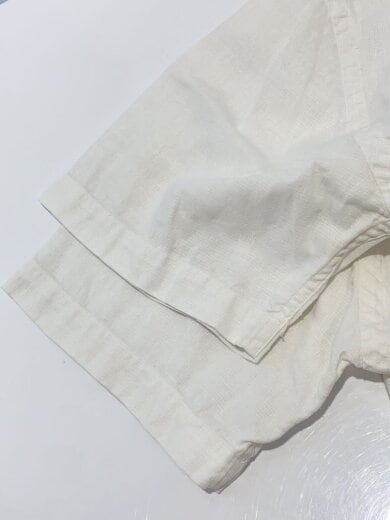 商品画像：90s/コットンリネン/半袖シャツ/L/コットン/WHT// 6