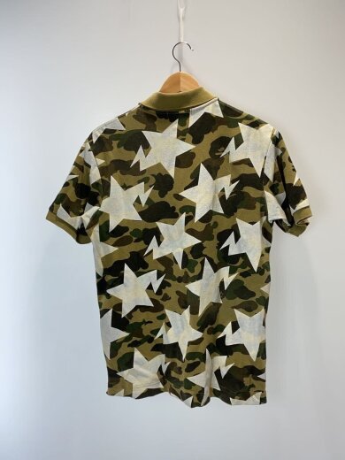 商品画像：CAMO STA ポロシャツ/M/コットン/KHK/カモフラ 2