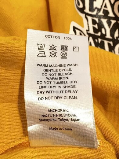商品画像：Tシャツ/L/コットン/YLW// 5