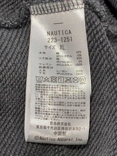 商品画像：パーカー/XL/コットン/GRY/nautica 223-1251 4
