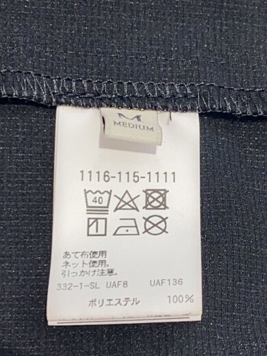 商品画像：DotAir2ポケットシャツ/M/ポリエステル/BLK/1116-115-1111// 5