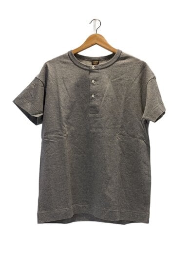 商品画像：7.5oz Henly Neck SS/S/コットン/GRY/無地/VTD-0591-CS// 1