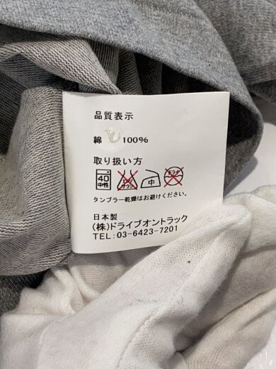 商品画像：7.5oz Henly Neck SS/S/コットン/GRY/無地/VTD-0591-CS// 5