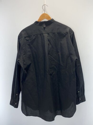 商品画像：Banded Collar Shirts/長袖シャツ/L/コットン/BLK/VTD-0361-SH 2