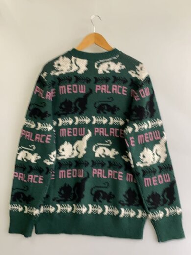 商品画像：22AW/MEOW MEOW KNIT/ニット・セーター(厚手)/L/ウール/GRN// 2
