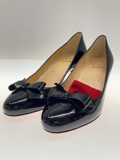 商品画像：パテントレザーリボン/パンプス/36/BLK/3150667// 2