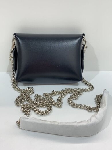 商品画像：Chain bag small/ショルダーバッグ/レザー/BLK/TZ252-AG926 3