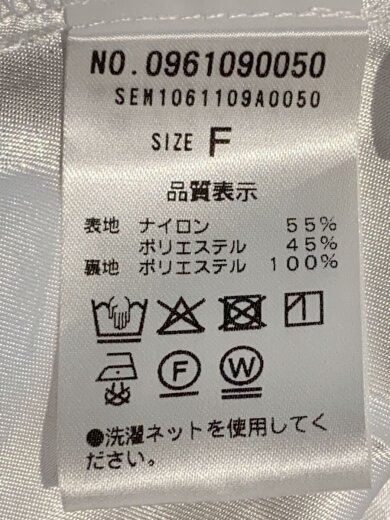 商品画像：Seemi.byNICECLAUP/フリルキャミワンピース/FREE/ナイロン/WHT/0961090050 4