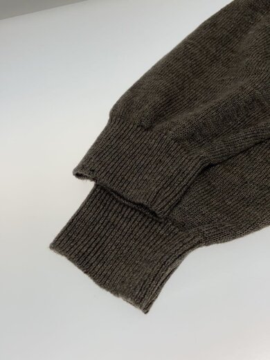 商品画像：WASHED HIGH COUNT LINEN CREW NECK/Rニット・セーター(厚手)/2/リネン/BRW 5