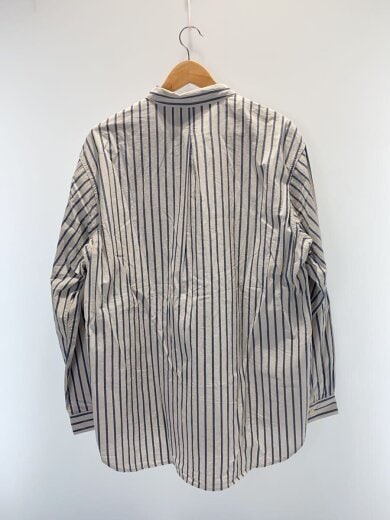 商品画像：Gardener Apron Shirts/L/コットン/WHT/ストライプ/VTD-0390-SH// 2