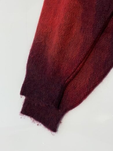 商品画像：GRADATION MOHAIR CARDIGAN/カーディガン/S/モヘア/RED/ST.699 5