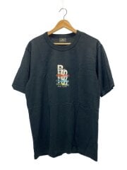 Zebra Stride/Tシャツ/L/コットン/BLK
